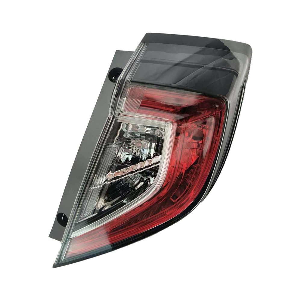 Right Passenger Side Outer Tail Light For 2017-2021 Honda Civic Hatchback w/LED