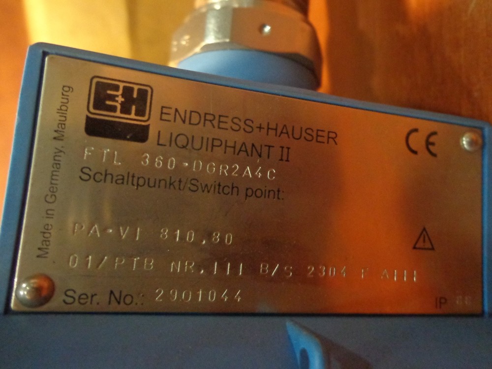 Endress+Hauser Liquiphant FTL360-DGR2A4C level switch