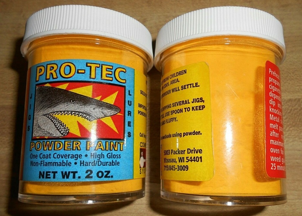 4 Component Systems Pro Tec Powder Paint - 2 Glitter Coats & 2 Colors