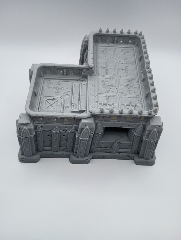 Gothic Sector 75 Sci-Fi Bunker Terrain (32mm Scale) [PTO]