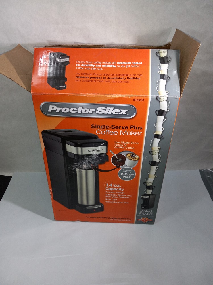 Proctor Silex Coffee Maker Type A120 - 14 Oz - NEW OPEN BOX