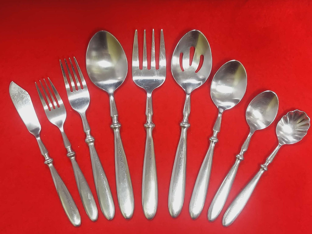 Hampton Silversmiths BISTRO Stainless SATIN Flatware Replacement CHOICE