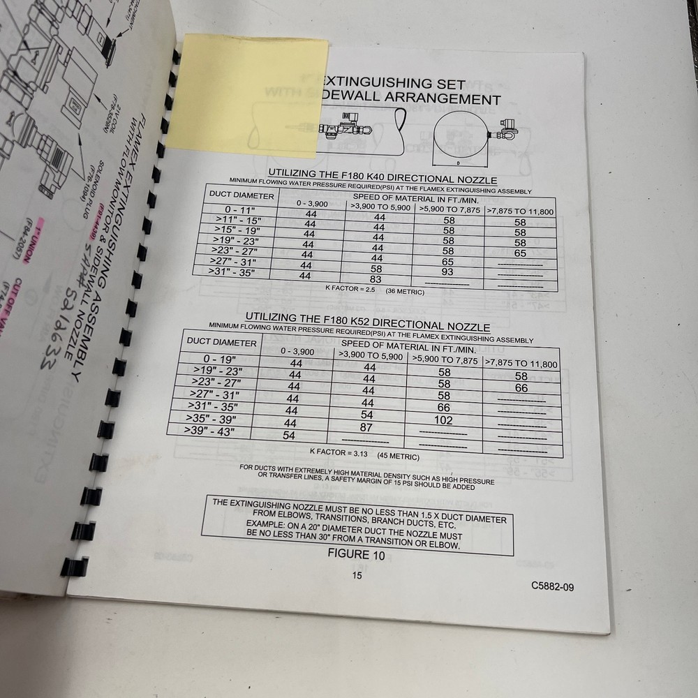 2 MANUALS FLAMEX FMZ5000 FIRE DETECTION CONTROL PANEL * MANUALS ONLY *