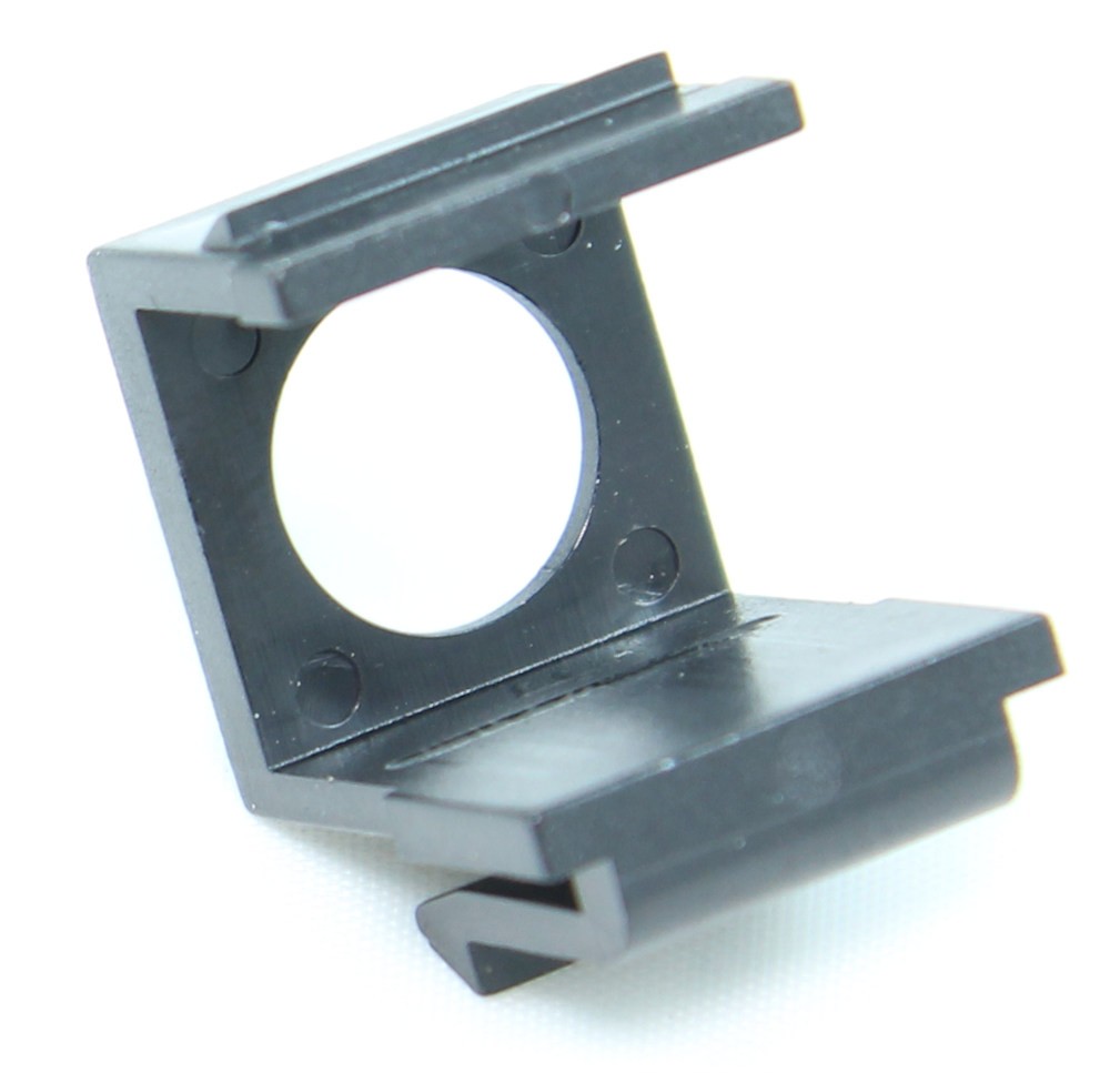 Wallplate: Keystone Jack - Hexagon Hole Insert Black EACH