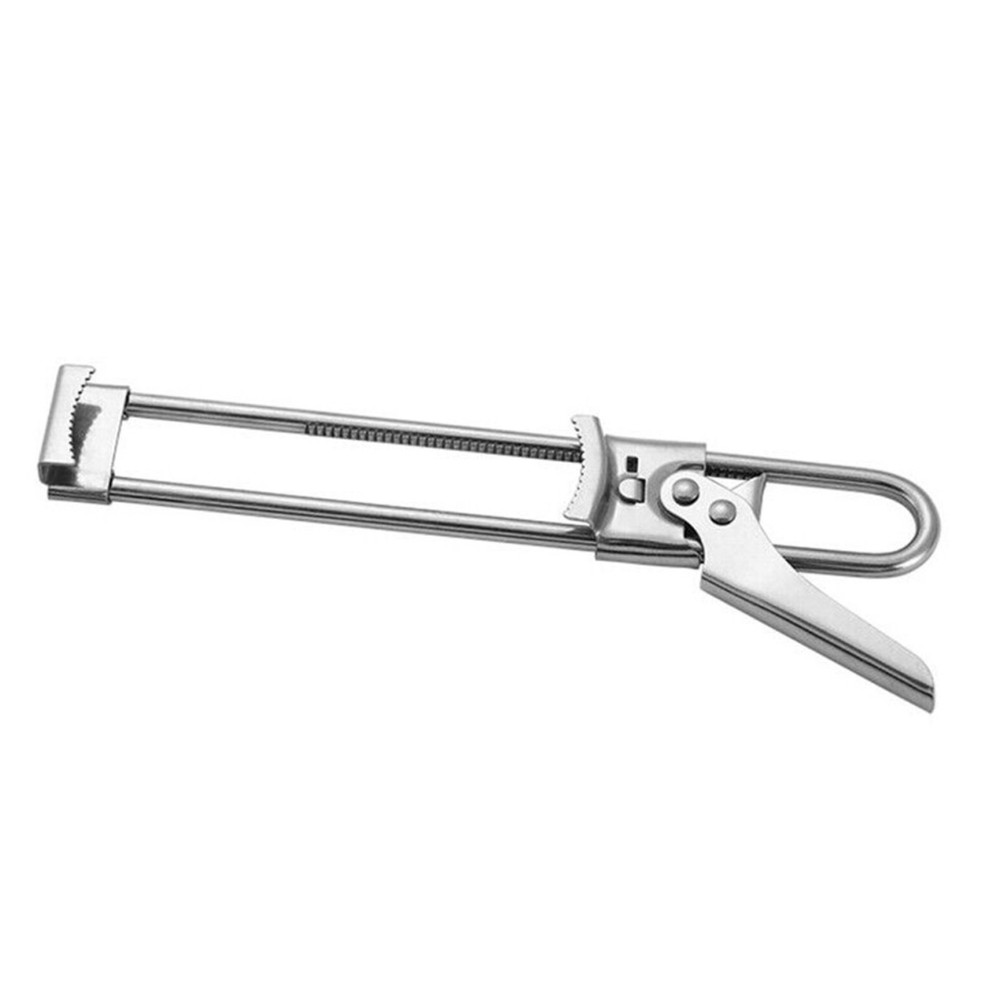 Durable Stainless Steel Adjustable Can Opener Tool Jar Bottle Lid Remover Tool