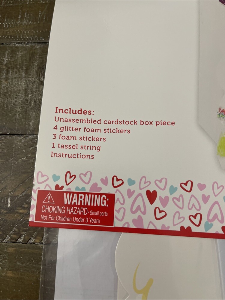 Valentines Day DIY Mail Box Kit Llama