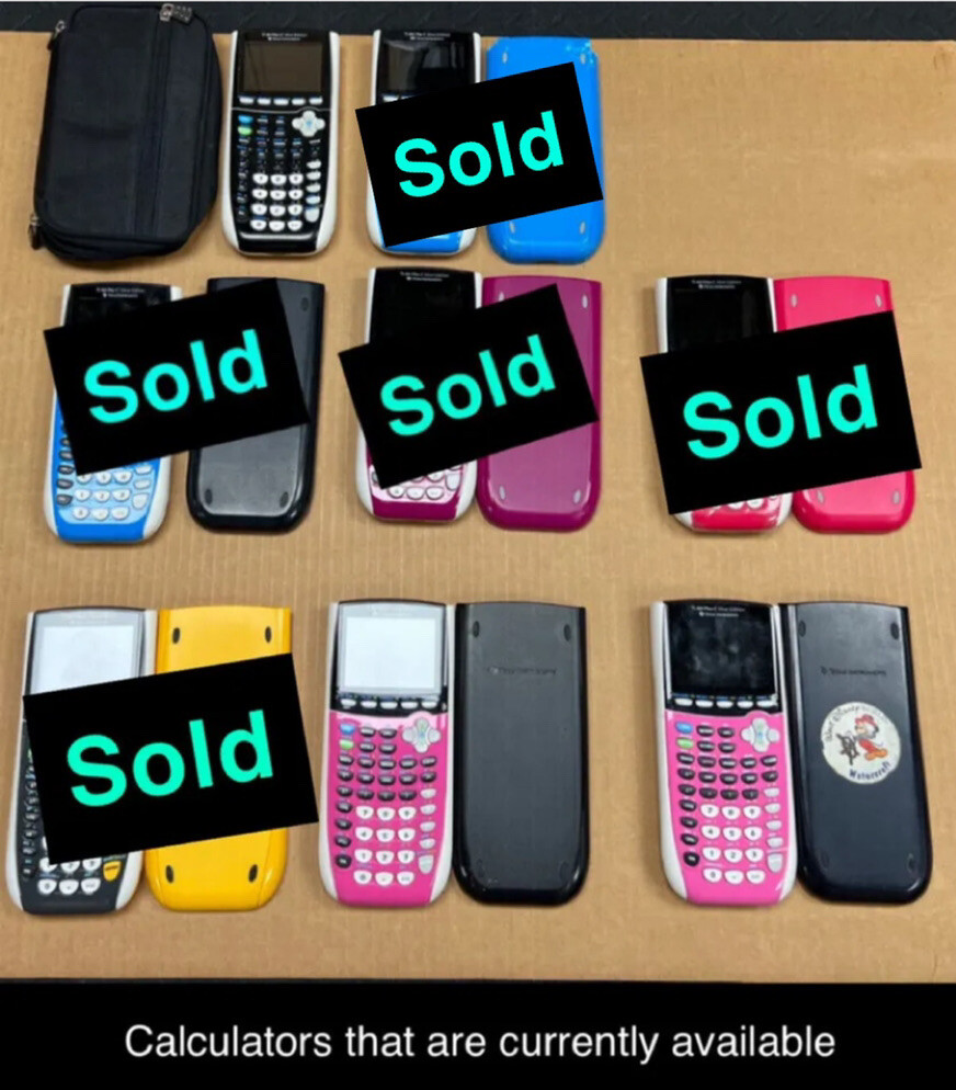 TI-84 Plus C Silver Edition Texas Instruments Graphing Calculator Read For Info