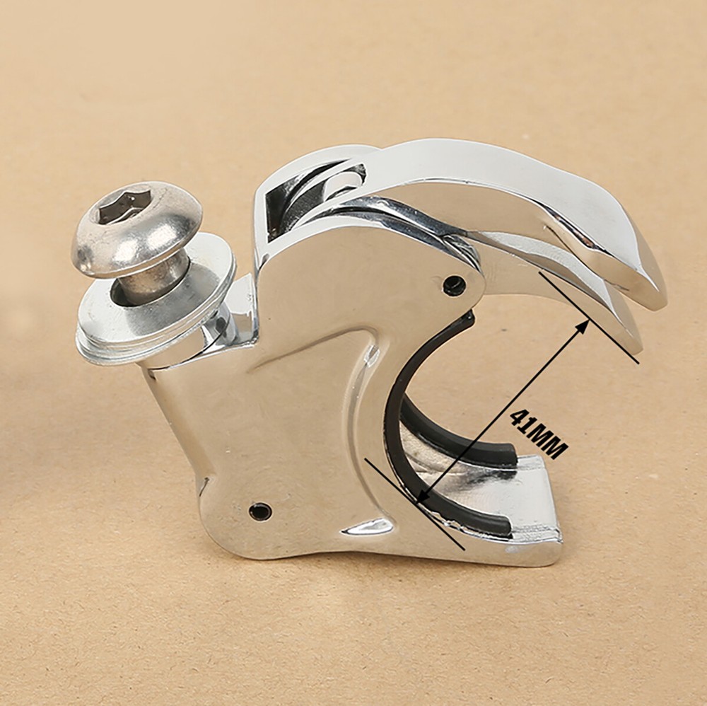 Windshield Windsreen Bracket & 41mm Clamps Fit For Harley Softail Custom 88-13