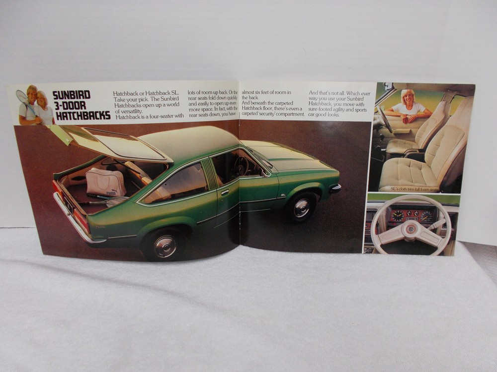 1978 HOLDEN SUNBIRD BROCHURE