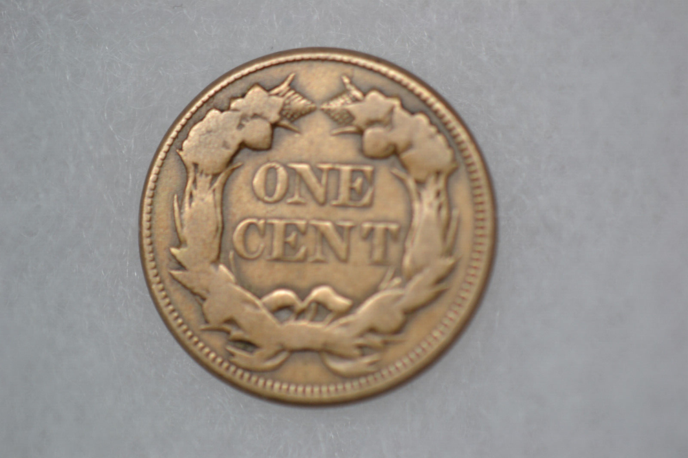 1857 Flying Eagle Cent- Fine/Very Fine