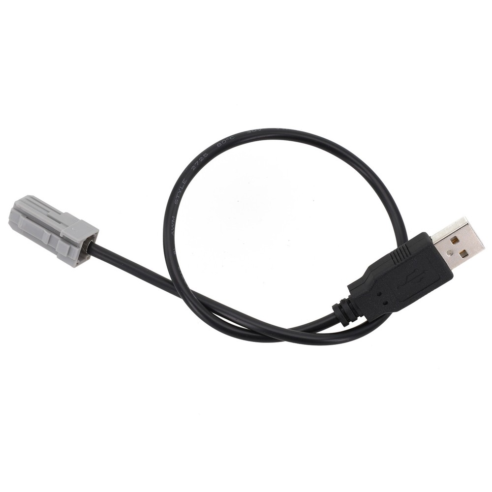 Black Car Cable USB to MP3 Data Line Adapter for Direct Installation