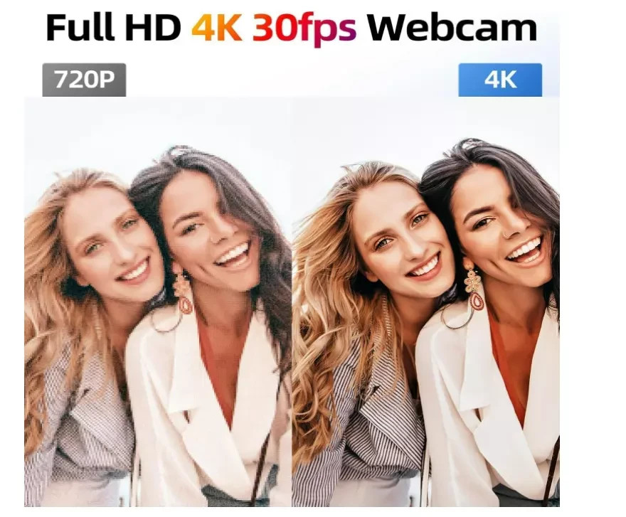 4K high definition webcam