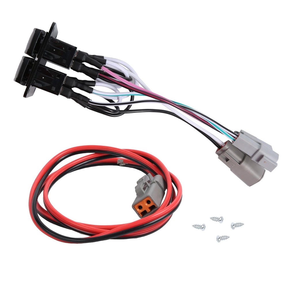Marine Double Rocker Switch Kit for Single Actuator Trim Tab Systems/ 12V 24V