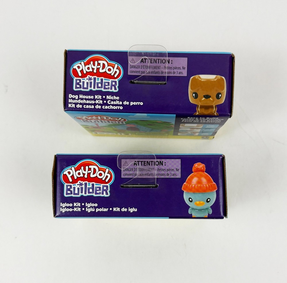 New Sealed Play-Doh Builder Bundle of 5 Kits
