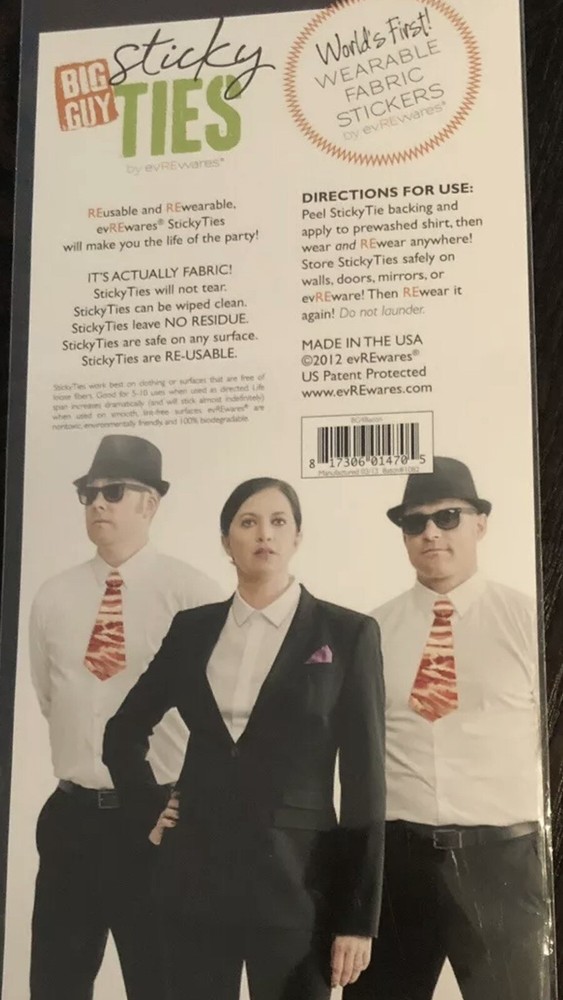 It’s Halloween! Ready To Wear Bacon Tie!