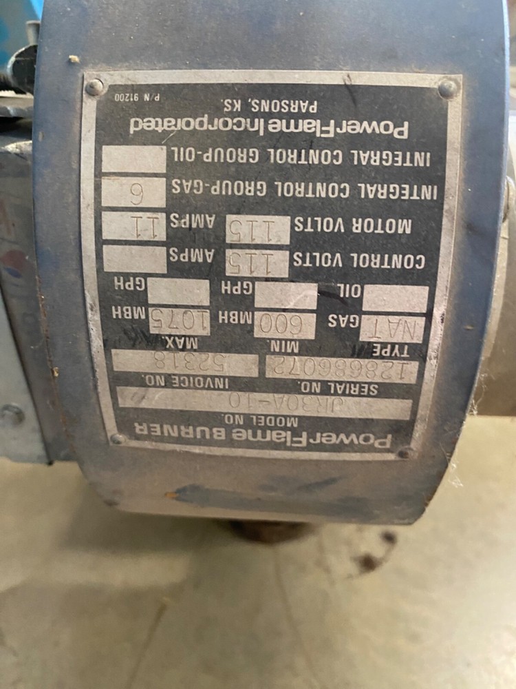 spraybake paint booth burner