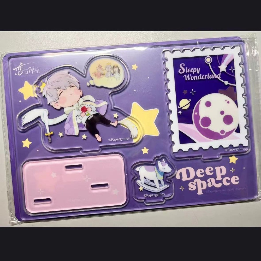 Love and deepspace Xavier Desktop Ornament Acrylic Cute Q Version Standing Plate