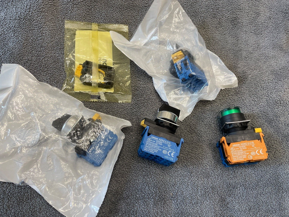 Omron Select/Push Button Switch Assembly Assortment