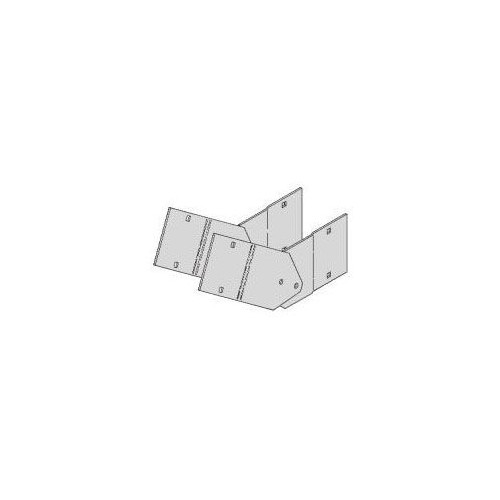 B-Line 9A-1026, 7" H, Vertical, Adjustable Aluminum Cable Tray Splice Plate, 1pc
