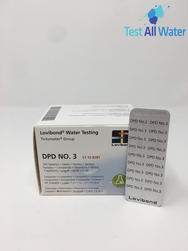 Lovibond DPD No 3 Water Testing Tablets-500