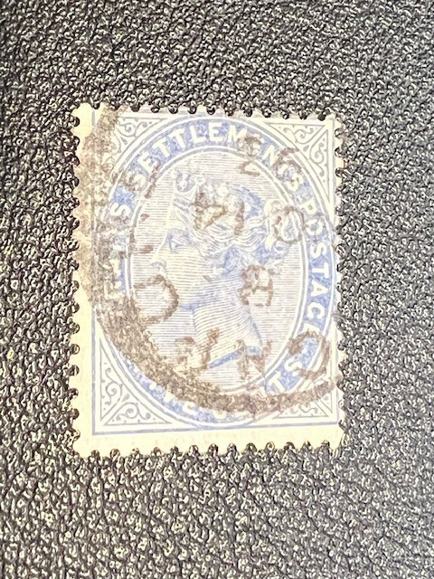 Straits Settlements stamp 45 used