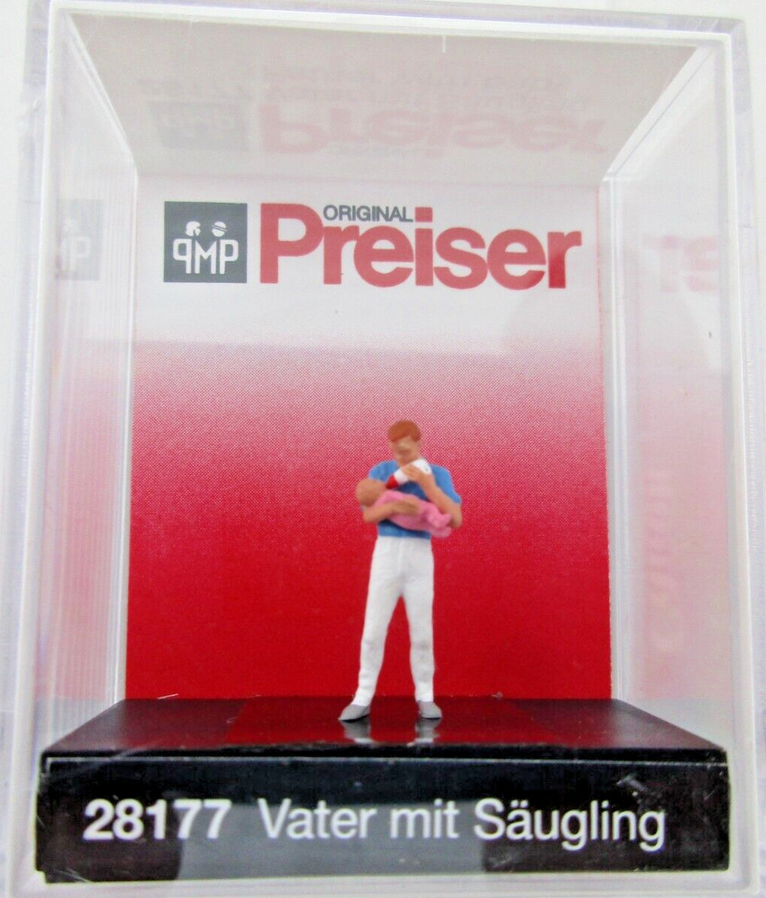 Preiser  - Father with Baby #28177