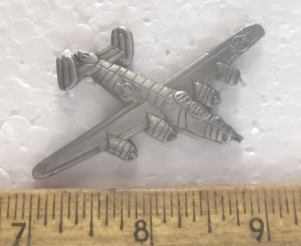 Large B-24 Airplane Pin