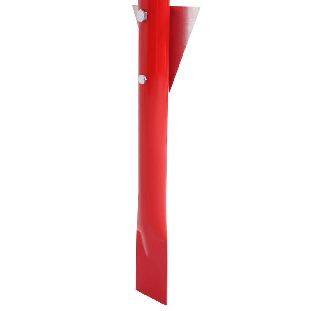 Universal Mailbox Post Support Ideal for Both Rural and Residential Galvanized