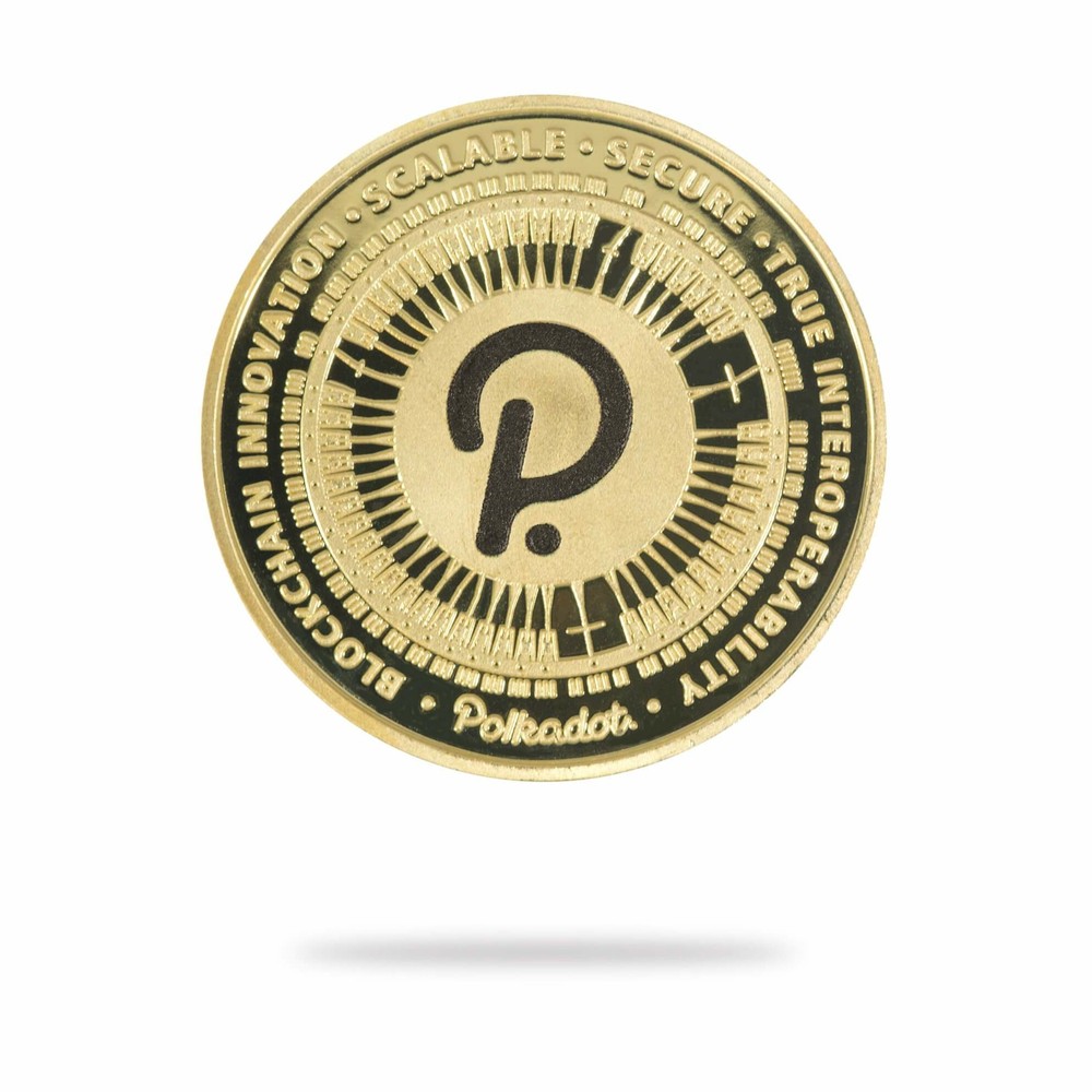 Cryptochips | Polkadot (DOT) Physical Cryptocurrency Coin