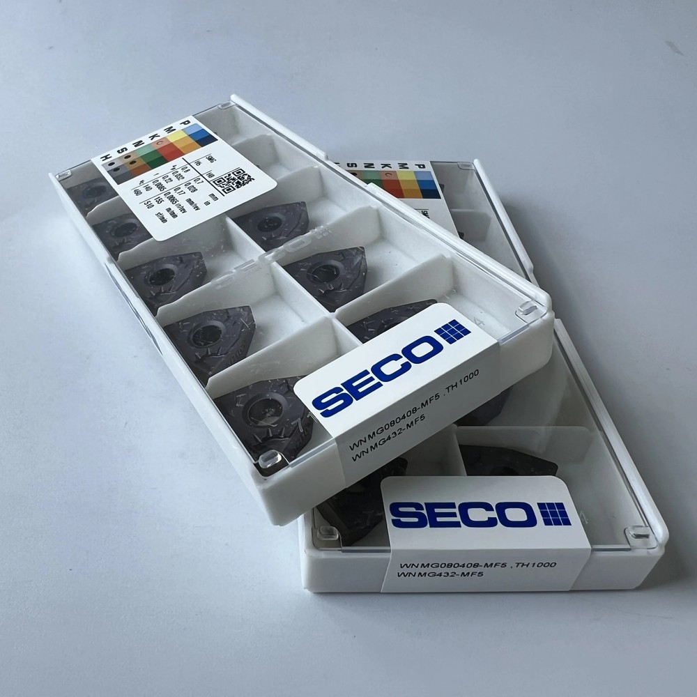 SECO / WNMG080408-MF5,TH1000 / 10 Pcs