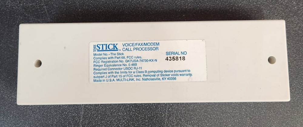 The Stick Multi-Link 4-Port Voice/Fax/Modem Switch