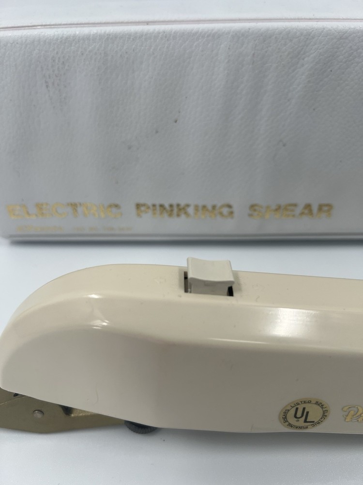 Vintage "Pink-o-Matic" electric pinking shears