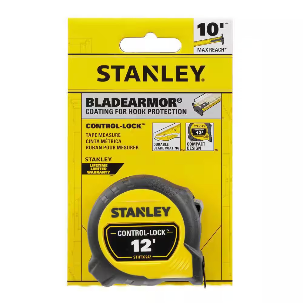 12 Ft. Control Lock Tape Measure