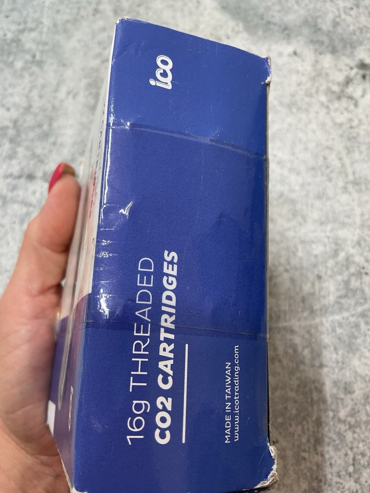 ico 16g CO2 THREADED CHARGERS (10 Pack)