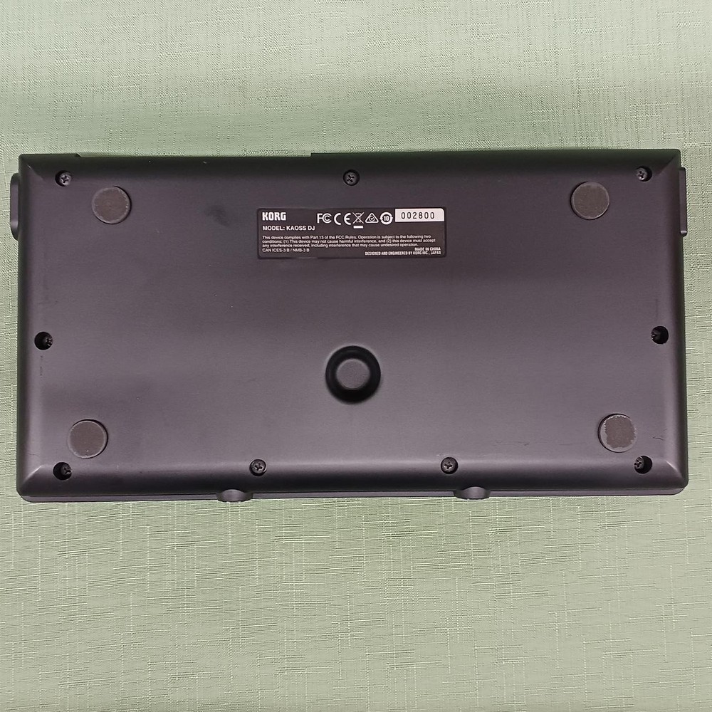 KORG Kaoss DJ 2-Deck USB DJ Controller w/ Touchpad Effects Unit Tested Working