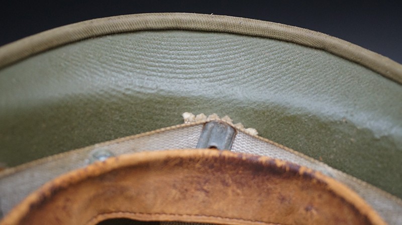 WWII US HAWLEY M1 HELMET LINER, 1st PATTERN