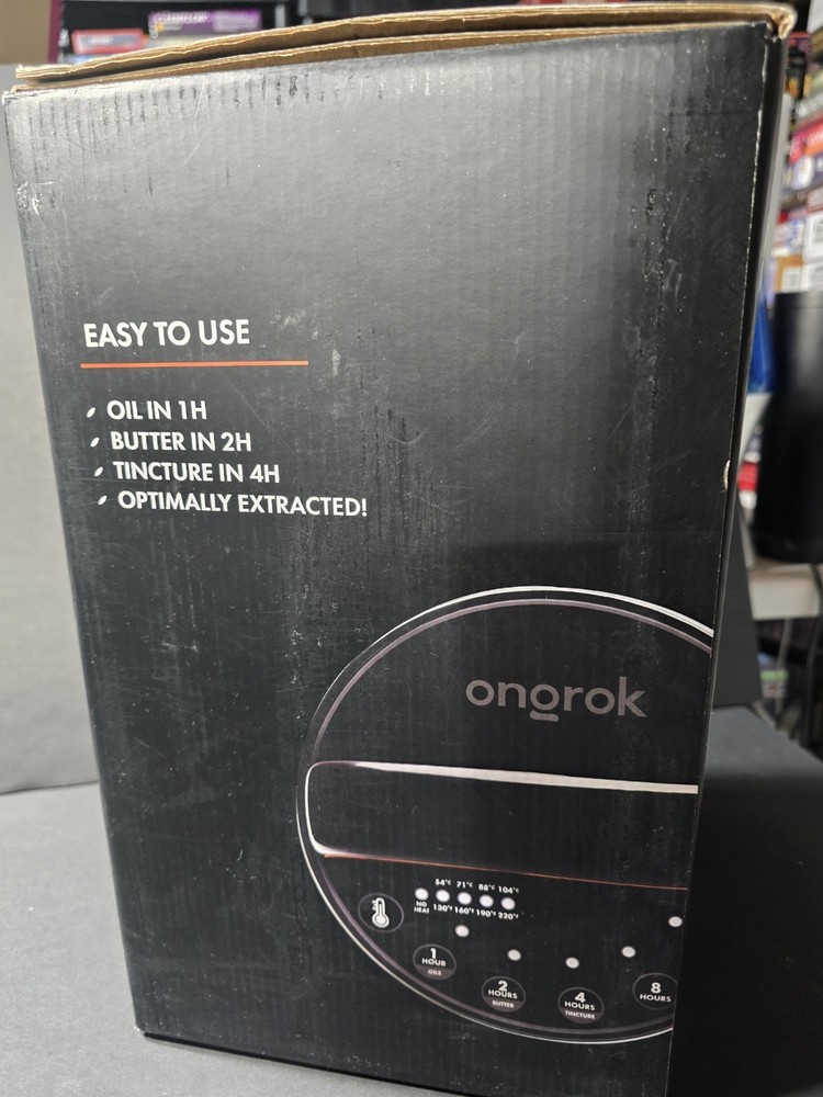 Ongrok Botanical Infuser Machine With Box COMPLETE NEW