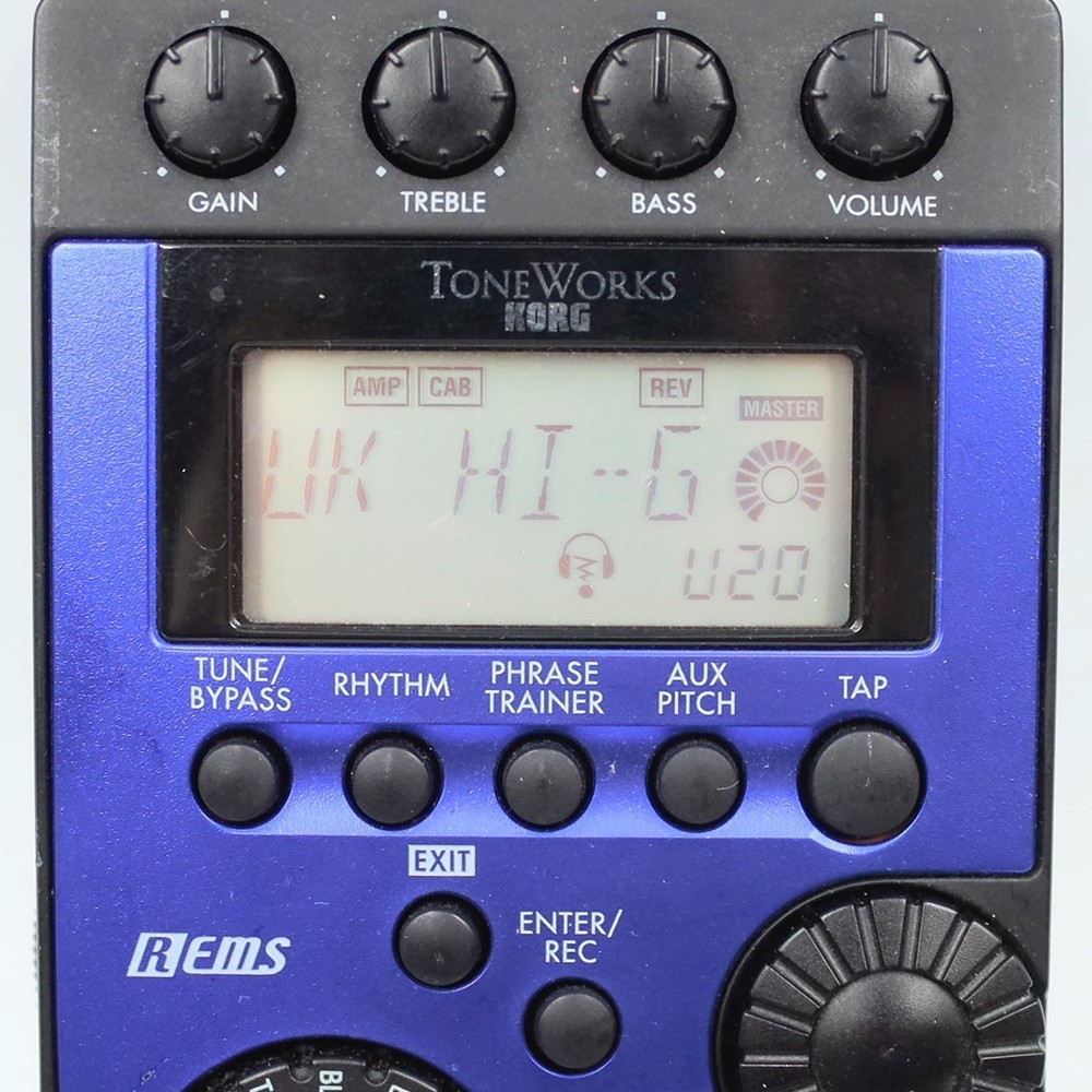 KORG ToneWorks Pandora PX4 Guitar Multi-Effect Processor 001011