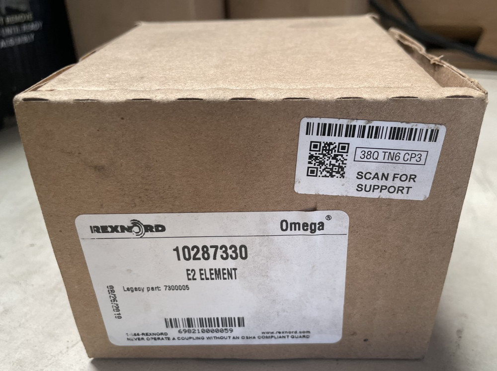 NEW IN BOX | Rexnord Omega Element Coupling E2 ELEMENT | 7300005 ~ 10287330