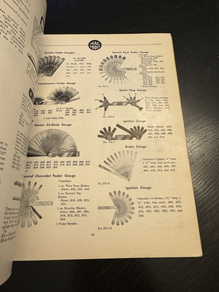 Vintage MAC Tools Catalog Number 53. 1953