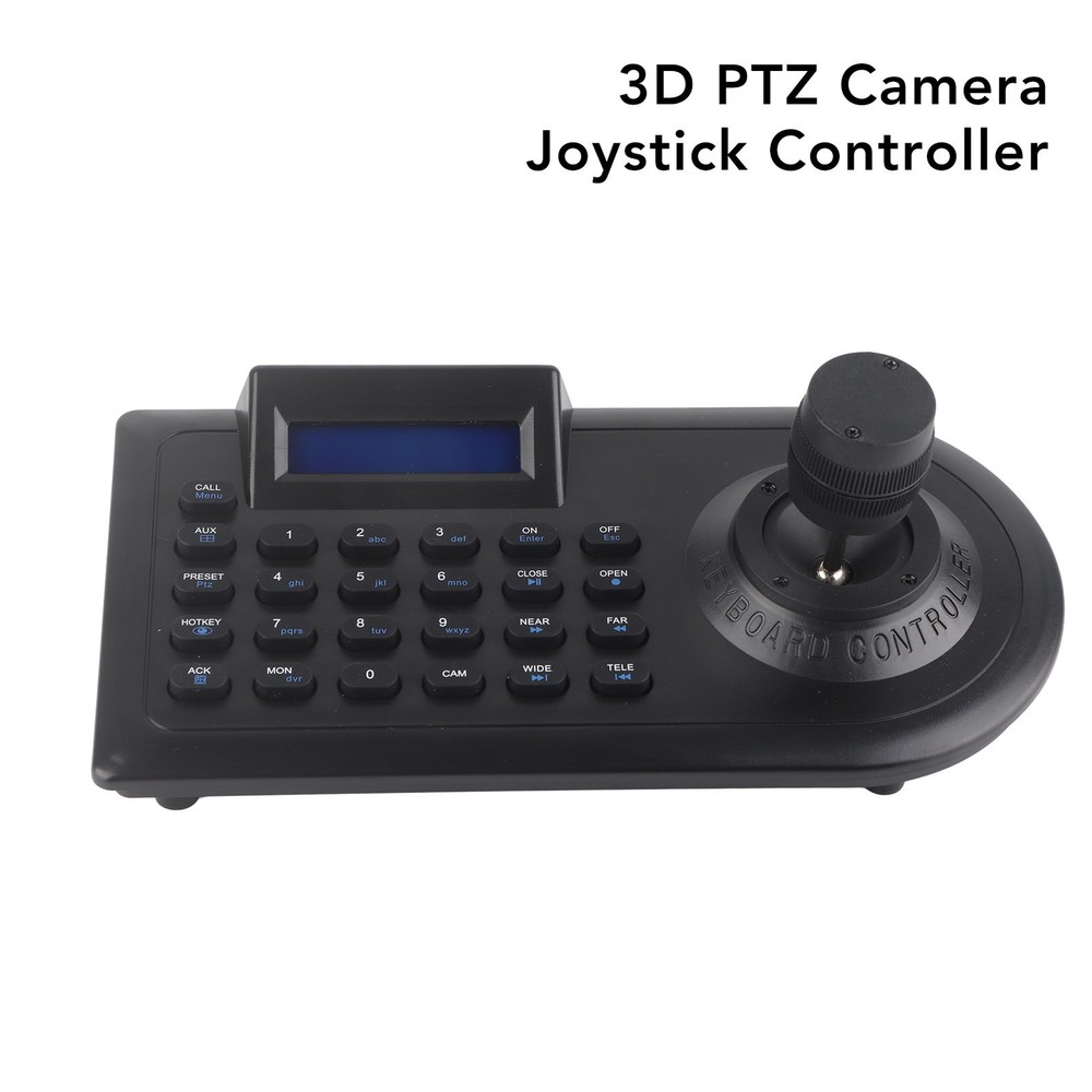 3D PTZ Camera Controller LCD Display Joystick For Surveillance Trending