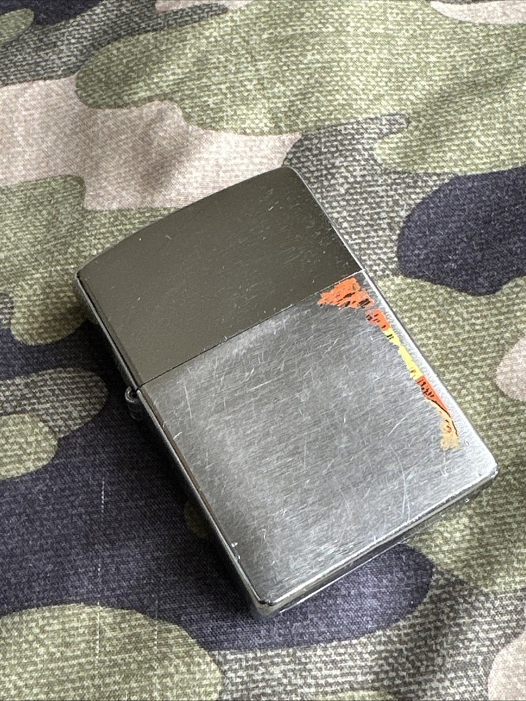 2009 Classic Zippo Lighter - Brushed Chrome Finish - FrankenZippo