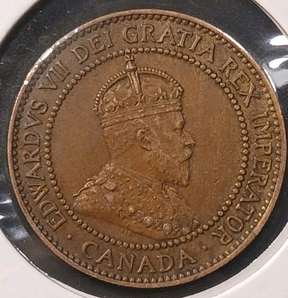 1910 Canada Edward VII Large Cent #2