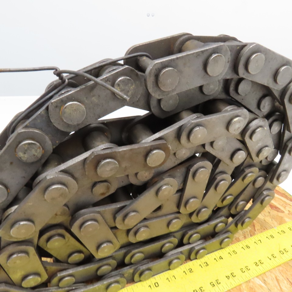 1.654" Pitch Cottered Conveyor Roller Chain 10'