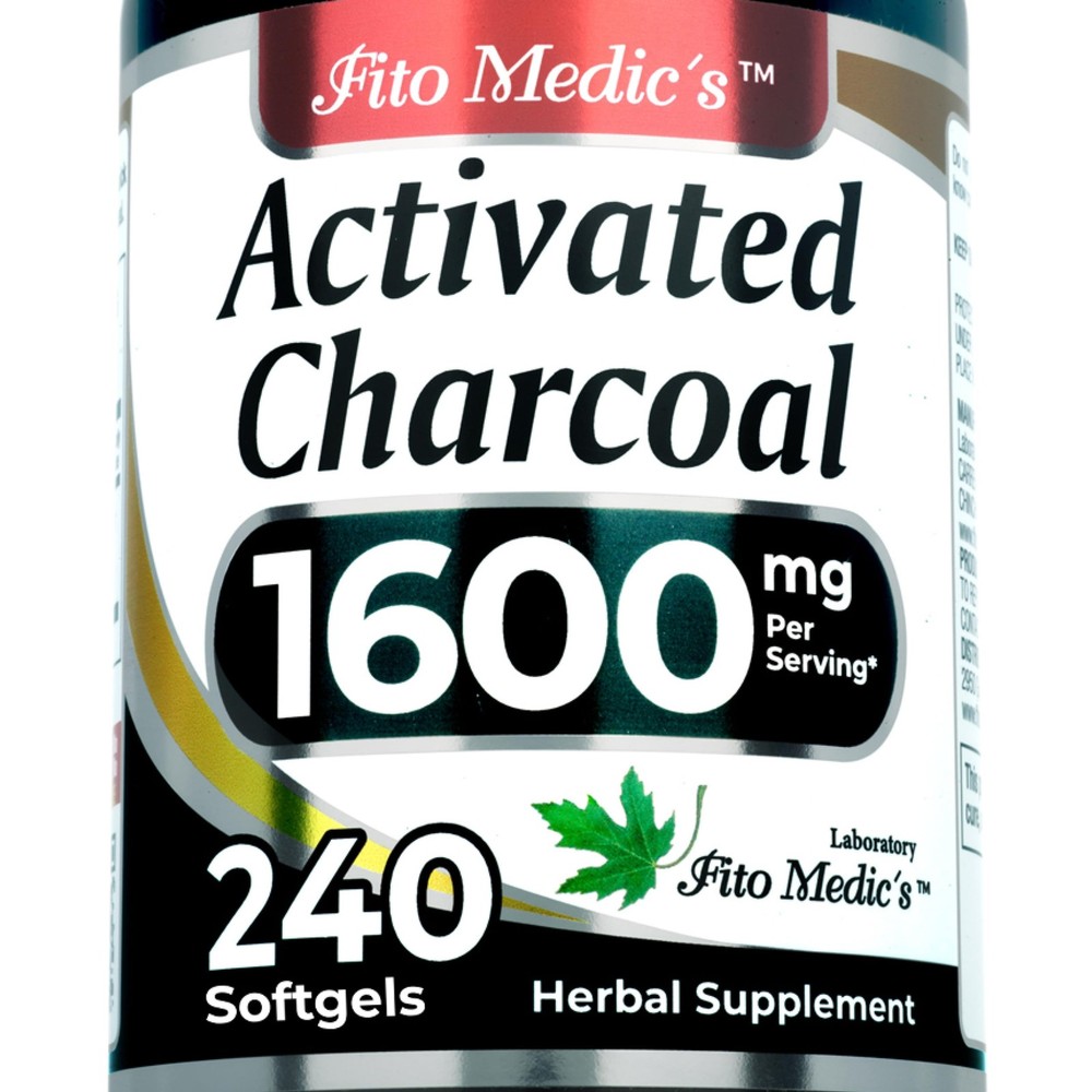 Lab | Activated Charcoal | 240 caps | Activated Charcoal Pills
