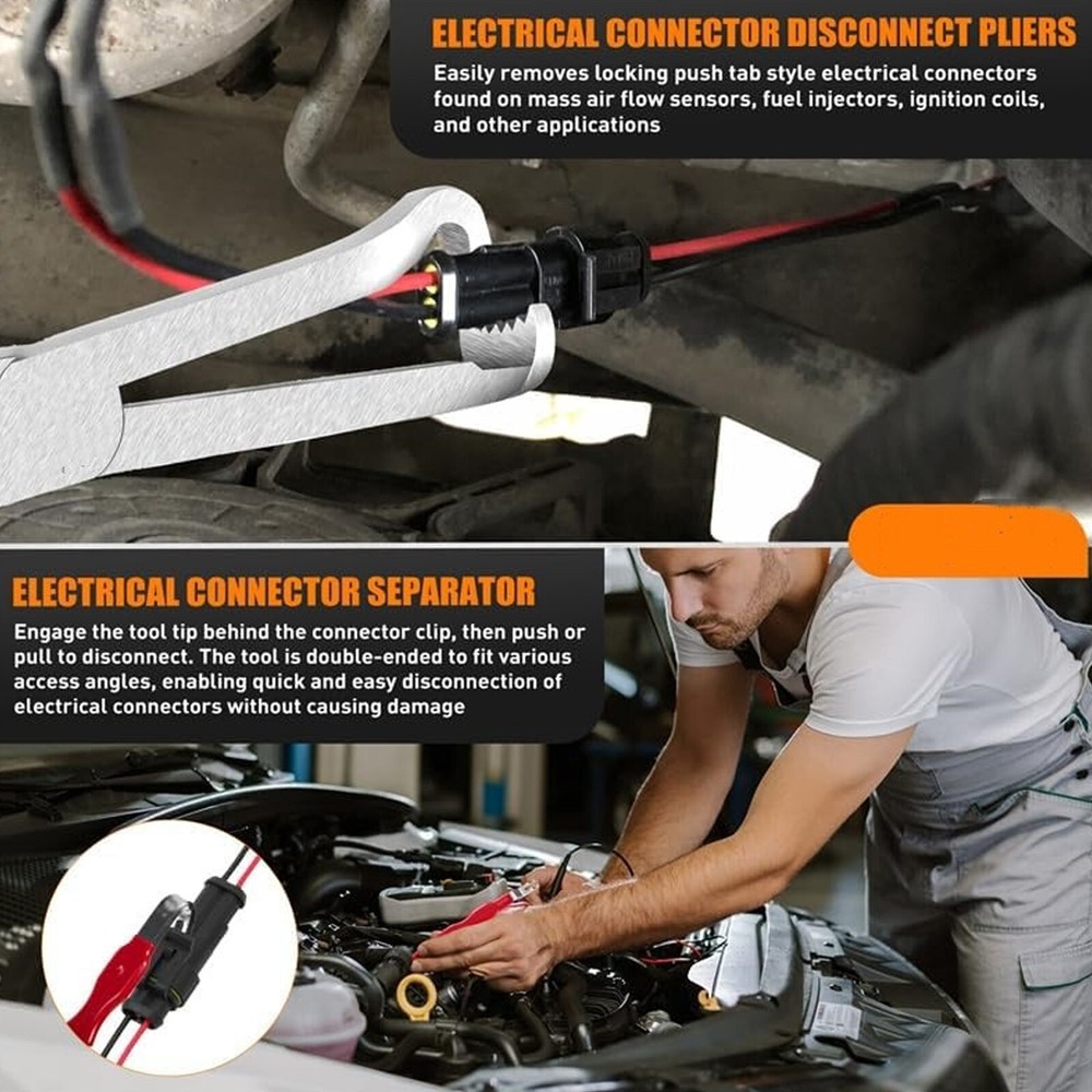 Electrical Disconnect Pliers Terminal Removal Tool for Electrical ConnectiontE