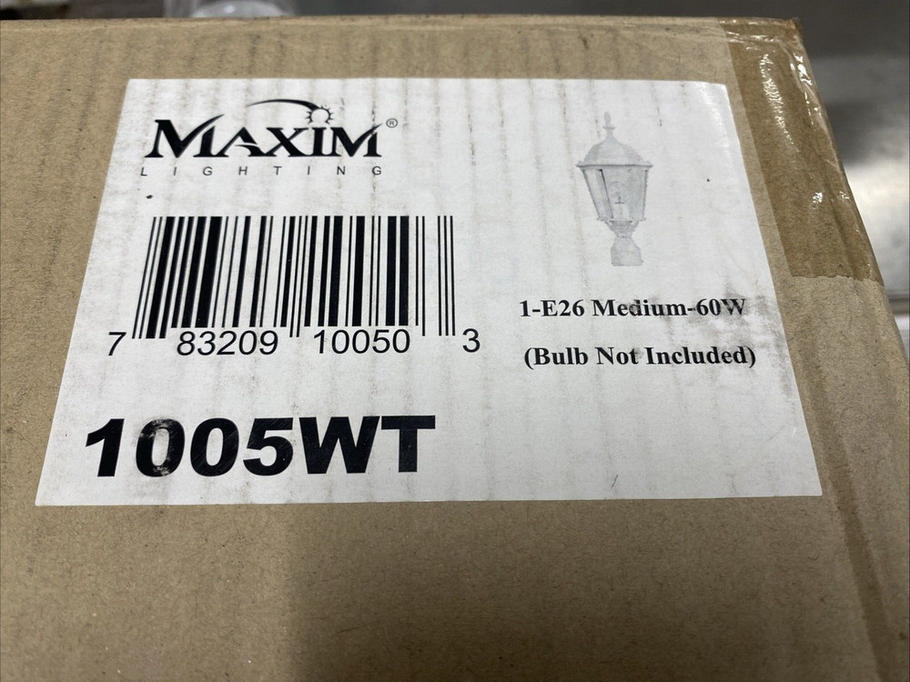 Maxim Lighting Westlake Cast White Light for Post SLC-586