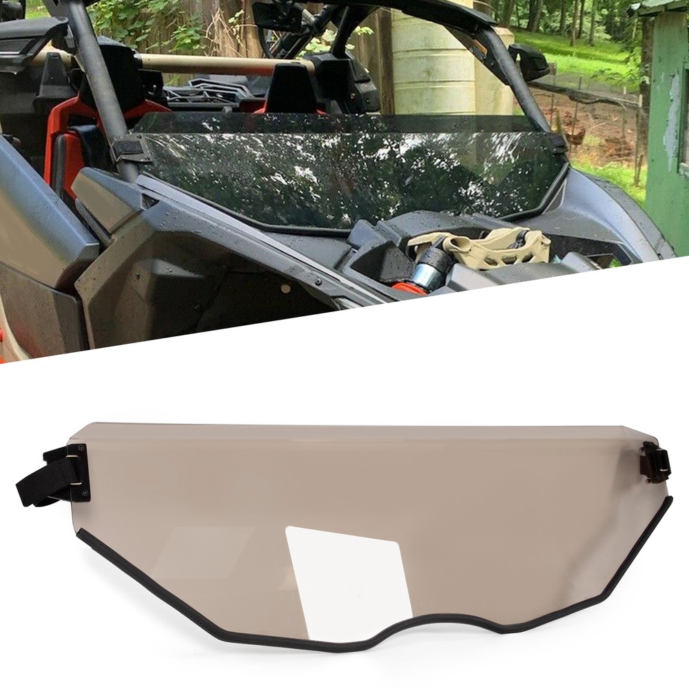 Windshield Windscreen Tinted For 2017-2023 Can Am Maverick X3