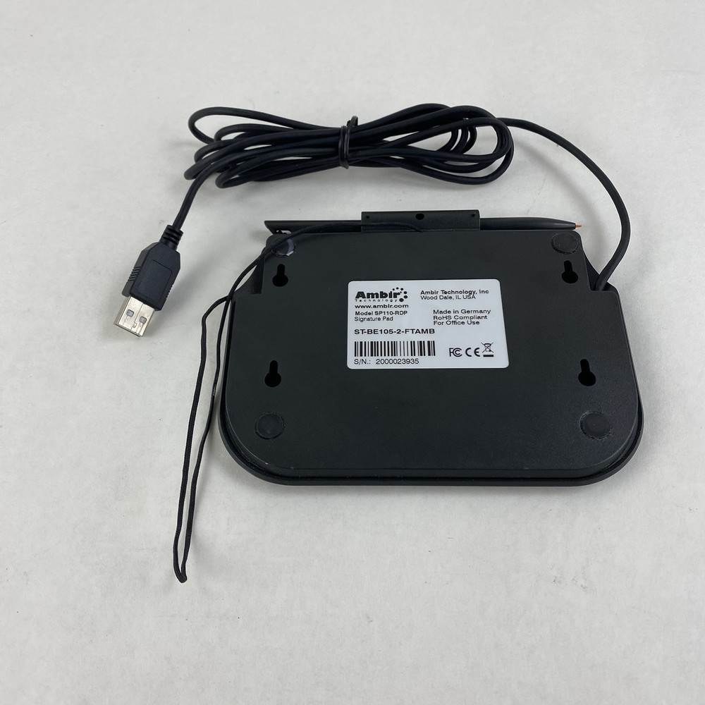 Ambir Technology SP110-RDP Signature Pad Tested