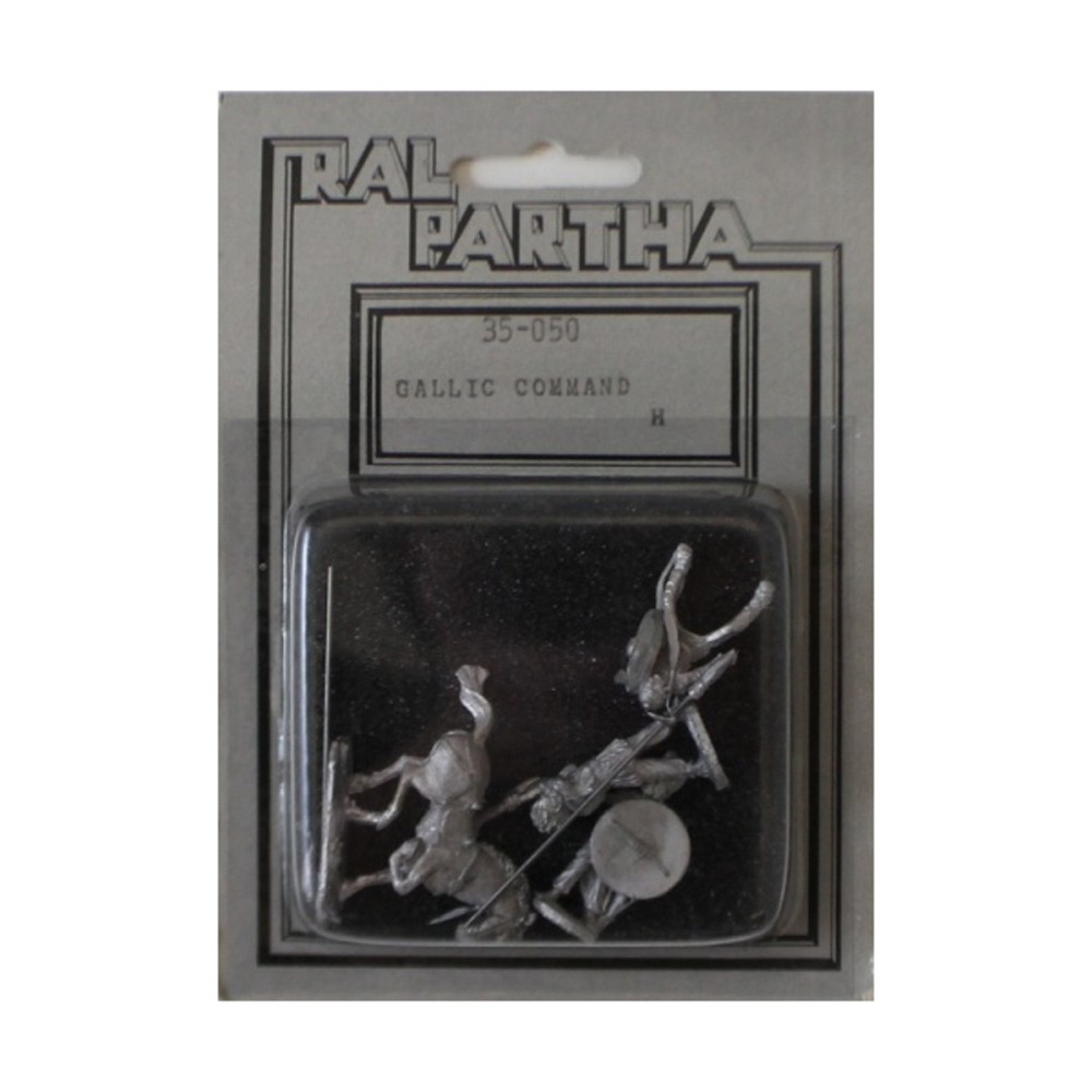 Ral Partha Historical Mini 25mm Gallic Command Pack New